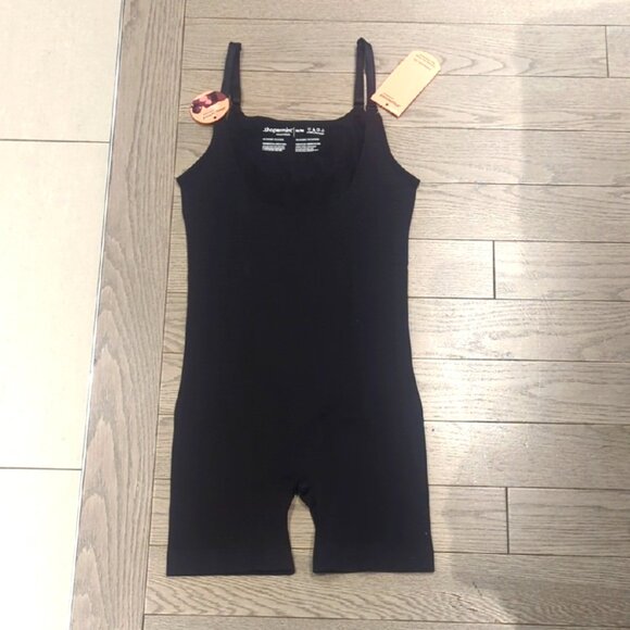 Shapermint Essentials Open Bust Bodysuit Shaper Short - M NWT - Picture 2 of 6